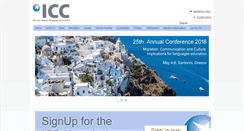Desktop Screenshot of icc-languages.eu